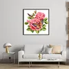 Butterfly - Partial Embroidery 9CT Stamped Cross Stitch Bead Embroidery - 27*27CM