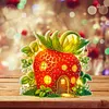 Strawberry House Double Sided - 5D DIY Craft Lamp