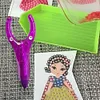 DIY Handmade Diamond Painting Drill Pen(Purple)