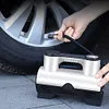 Car Air Compressor 120W Electric Tyre Inflatable Pump with LED Light LCD Display