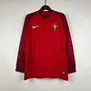 2016 Retro Long Sleeve Portugal Home Football Shirt 1:1 Thai Quality love fball