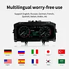 12.3" LCD Digital Cluster Instrument Speedometer For GOLF 7