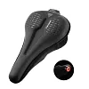 High Elastic Silicone Bicycle Seat Cover Super Soft Thick Tail Light Seat Cover Mountain Bike Silicone Cycling Thick Waterproof Road Bike Seat Accessories