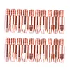 20pcs Gas Nozzle Copper Contact Tips Welding Nozzles for 24KD MIG Welding Torch