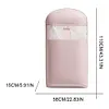 [US Local Warehouse] Space Saving Hanging Garment Bag w/ Self Compression Zipper Storage Bag(Pink M)