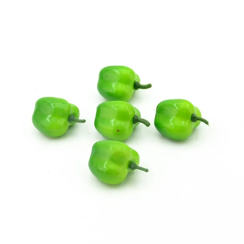 10pcs Artificial Fake Fruits and Vegetables Foam Red Chili For Wedding Decoration Scrapbooking Simulation  Fake Flowers