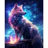 Wolf - 9CT Full Beaded Cross Stitch Kit(41x50cm)