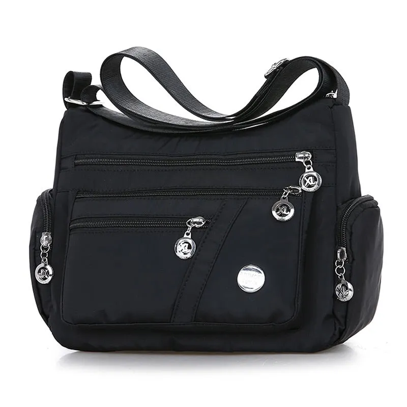 New Shoulder Messenger Bag Women Fashion Waterproof Nylon Oxford Crossbody Bag High Quality Messenger Handbags Travel Wallet