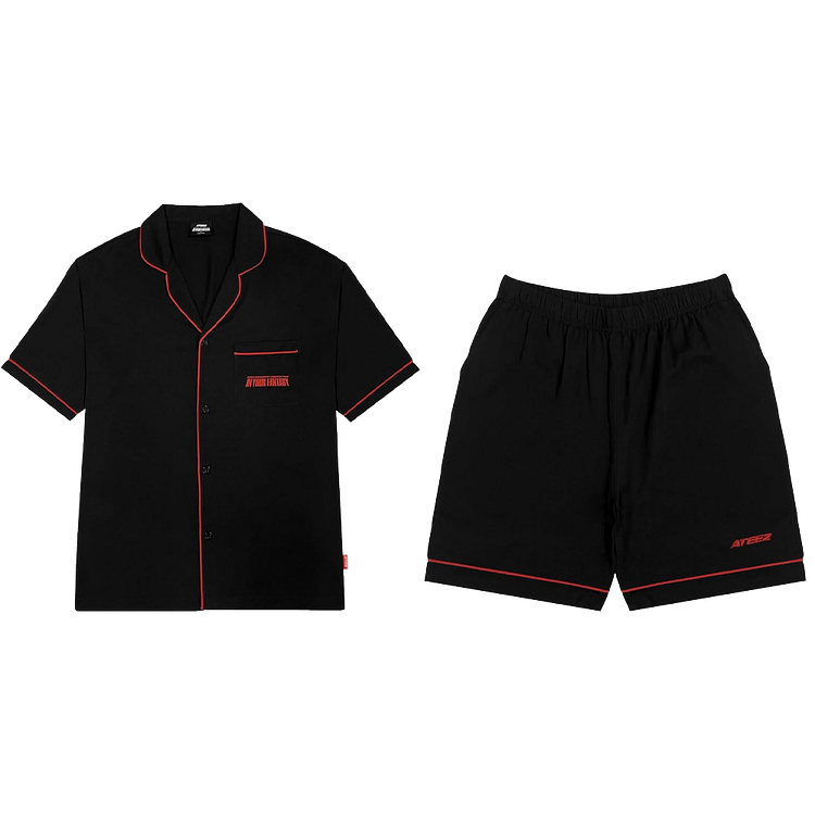 2025 ATEEZ In Your Fantasy World Tour North America Black Ver. Pajamas