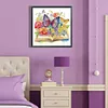 >SALE<DIY Partial Special Shaped Drill Diamond Painting Simple Butterfly Book 40x40cm