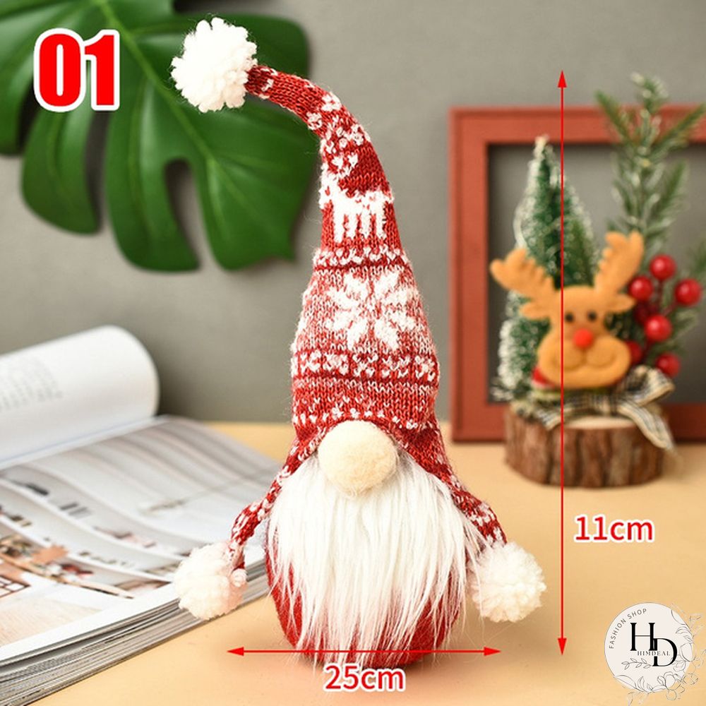 34Styles Swedish Tomte Dwarf Faceless Plush Doll Rudolph Gnomes Dwarf Santa Claus Elf Doll Ornaments