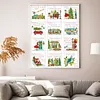 [Brand]Christmas Vacation - 14CT Stamped Cross Stitch - 36*47cm - Xmas