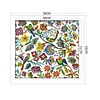 (US Local)Bird Flowers-14CT Stamped Cross Stitch Kit(55x59cm)