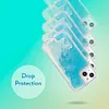 Luminous Apple Phone Case Quicksand Phone Case Solid Color Anti-drop Couple Apple Phone Protective Case