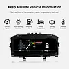12.3" LCD Digital Cluster Instrument Speedometer For GOLF 7