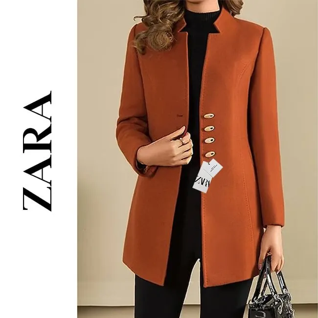 ZARA&reg;, nowy wełniany płaszcz damski