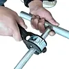 Ratcheting Pipe Cutter 1/4 To 7/8 & 5/16 To 1 1/8in Ratcheting Tubing Cutter for Copper Plastic PVC Stainless Steel Aluminium