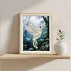 Framed Hummingbird-Pearls Painting Kit DIY Diamond Painting Pearl Dot Crafts 17*22CM