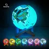3D Hand-painted Earth Lamp Quran Speaker Bluetooth Eid Mubarak hajj Gifts