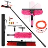 [US Local Warehouse] Solar Panel Cleaner Extendable Solar Panel Washing Tool for Solar Panel Roof Car