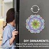 Diamond Painting Double-Layer Flower Mandala Refrigerator Magnet 360 Rotating Magnetic Refrigerator Sticker