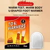 20 Pair Toe Warmers Easily Apply with Adhesive Disposable Feet Warmers Heat Pads
