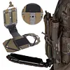Folding Navigation Board 90 Rotating Mobile Phone Rack Outdoor Gear (Khaki)