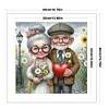 (Multi-Style) Old Couple-11CT Stamped Cross Stitch 40*40cm/15.75*15.75in