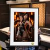 A3 & 4K Size Leather Skirt Tifa Lockhart Decorative Painting - (FF7) Final Fantasy VII Decoration Painting - HuangGua Studio