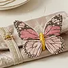 DIY Embroidered Butterfly Brooch Embroidery Butterfly Lapel Pin Clothes Decoration for Backpack Pants T-Shirt Jacket Bags Dress Jeans
