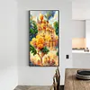 >SALE<5D DIY Full Round Drill Diamond Painting Rose Manor Art Home Decoration (sz2606)