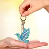5pcs Diamond Painting Keyring Kits DIY Keychain Bag Pendant Kits