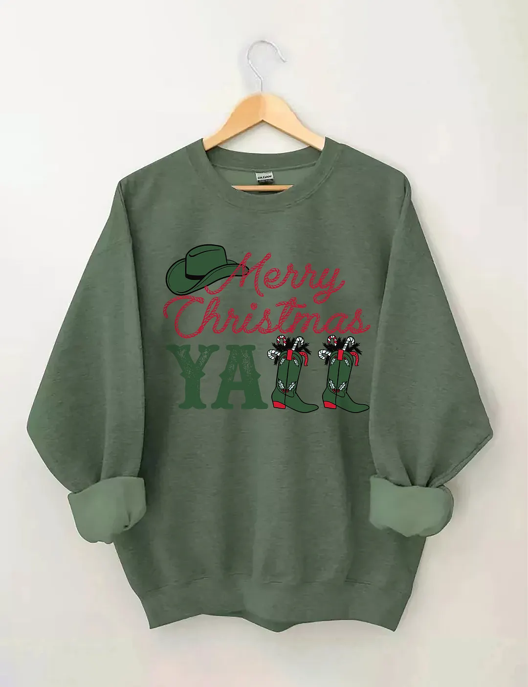 Cowboy Merry Christmas Sweatshirt