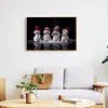 Snowman - Full Round Diamond Painting(40x50cm)