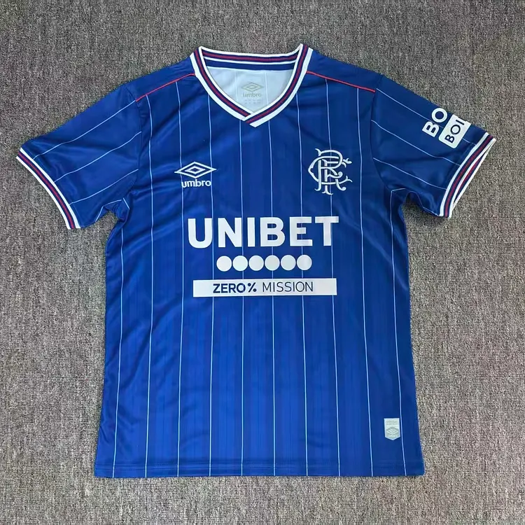 【S~4XL】Rangers 26/27 Home Football Jersey（Embroidered Version）