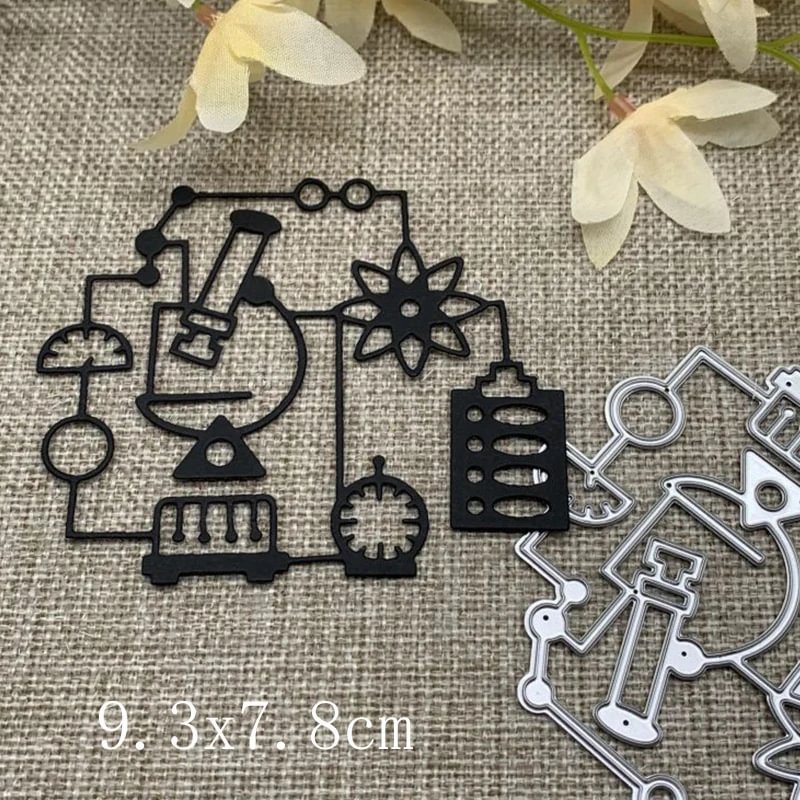 Athvotar grid frame edges Metal Cutting Dies Stencils Die Cut for DIY Scrapbooking Album Paper Card Embossing