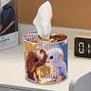 Diamond Painting Baby Elephant Handmade Tissue Holder Tissue Box