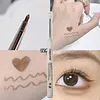 Matte Lying silkworm Eyeliner Gel Pen Waterproof Not Blooming Quick Drying Eye Liner Pencil Tea Brown Eye Shadow Pen Makeup