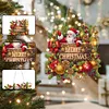 Diamond Painting Wooden Xmas Santa Claus Diamond Art Pendant