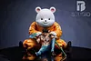 Sitting Seven Warlords of the Sea Series 002 Trafalgar D. Water Law - ONE PIECE Resin Statue - BT Studios