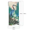 (Big Size) Delicate Crane-Full Round Diamond Painting 40*85cm