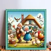 (Multi-Style) Old Couple-11CT Stamped Cross Stitch 40*40cm/15.75*15.75in
