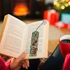 (US Local)3Pcs Special Shaped Food Beverages 5D DIY Diamond Art Book Mark for Home Office