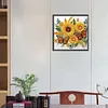 Sunflower Buttfly-Special Shaped Diamond Painting Kit