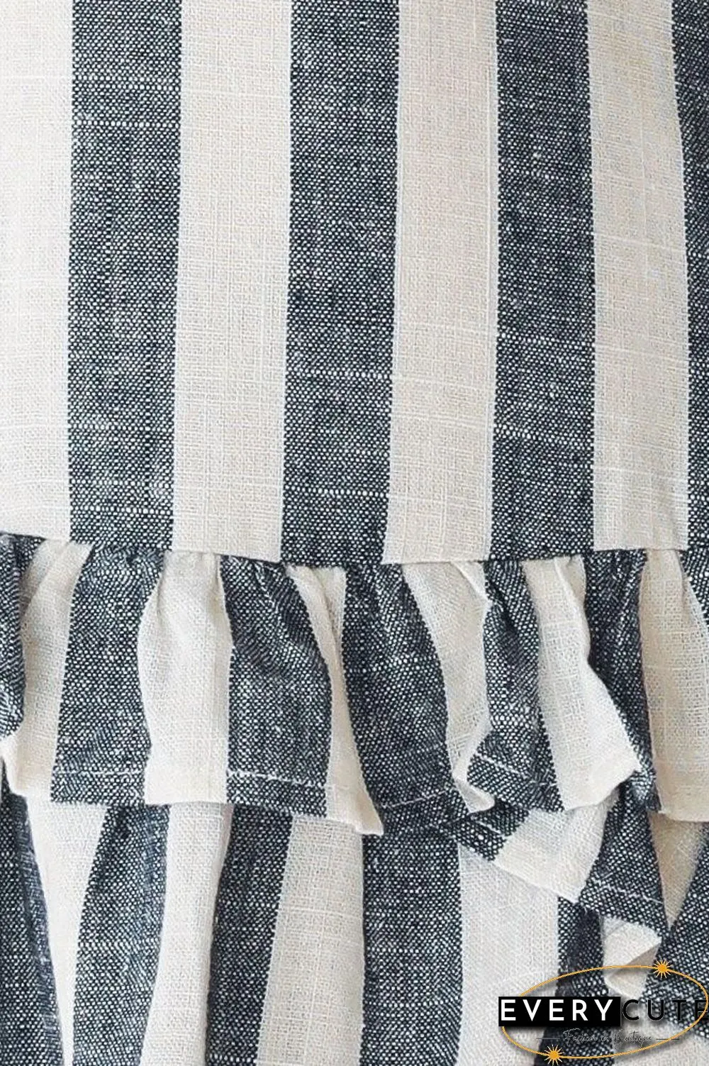 Sweet Bowknot Stripes Dress