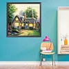 House-11CT Stamped Cross Stitch Kit(40*40cm)