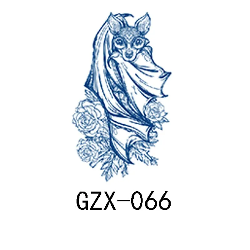Herbal Semi-Permanent Tattoo Sticker Net Red Tattoo Sticker Waterproof Sweat Lasting Herbal Tattoo Sticker