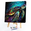 Sea Turtle-Paint by Numbers Acrylic Painting 40*40CM(HOT)