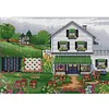 (Counted/Stamped)Autumn Manor-14CT Cross Stitch 42*32cm/16.54*12.6in