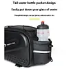 14L Bike Rear Rack Bag Bicycle Trunk Bag Waterproof Hard Shell for MTB Road Bike